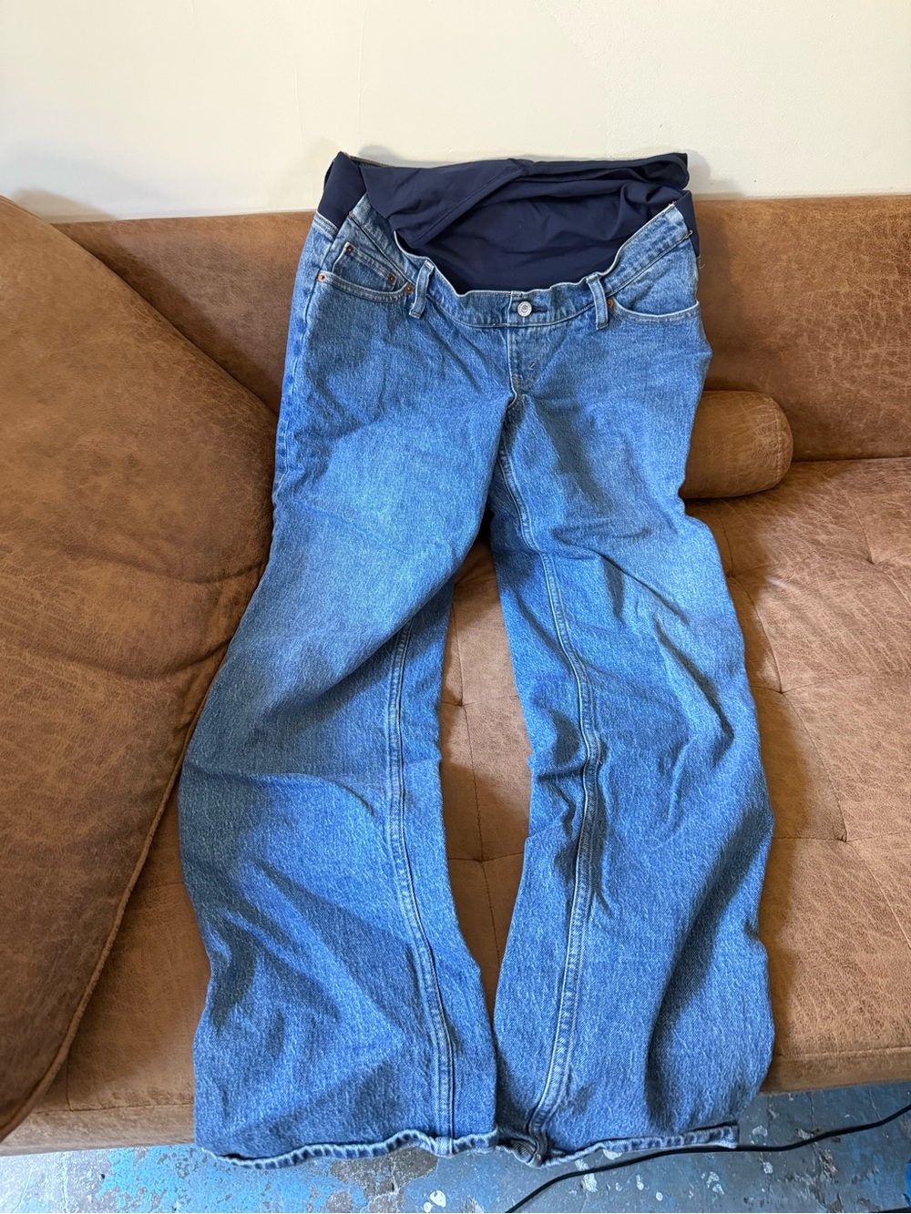Abercrombie & Fitch Baggy Maternity Jeans
